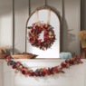 Burgundy Rose Garland and Wreath, , large