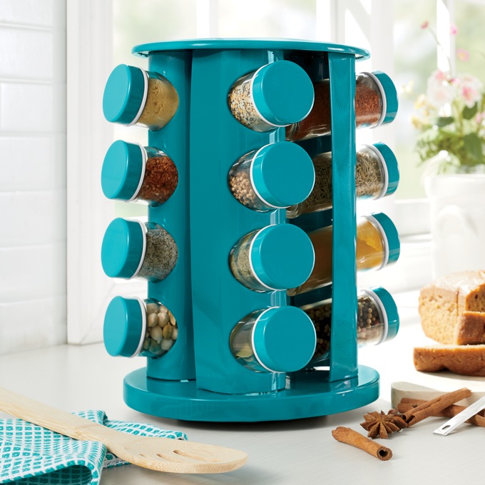 16Jar Spinning Spice Rack Seventh Avenue