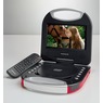 Magnavox 7" Portable DVD/CD Player, Red, large