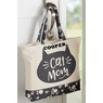 Dog Mom or Cat Mom Tote Bag, , large