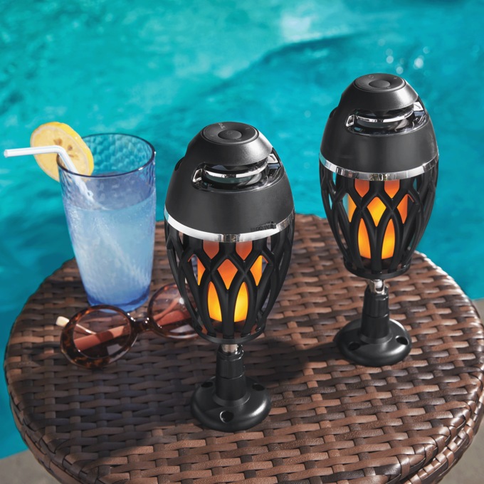Set of 2 iLive Tiki+ Waterproof Wireless Bluetooth Speakers, , large