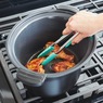 Green Life Slow Cooker Healthy Duo 6-Quart Slow Cooker, Black, large
