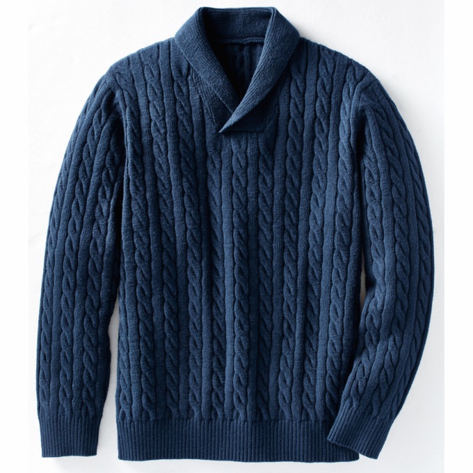 Shawl Collar Sweater Seventh Avenue