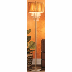 Crystal Drip Floor Lamp, , large