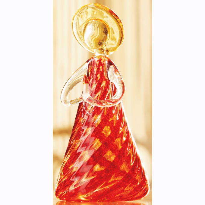 Colorful Glass Angels, , large