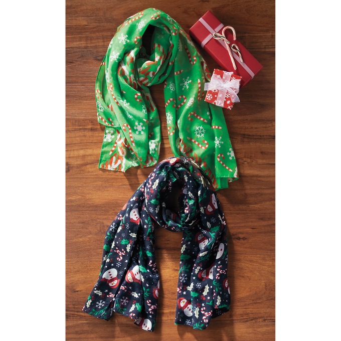 Holiday Scarf, , large