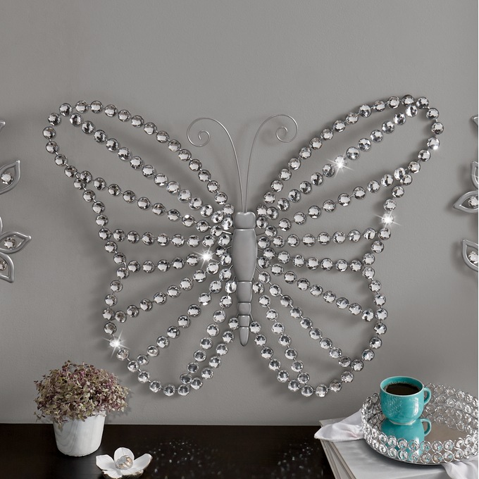 Gem Dazzling Butterfly Art, , large