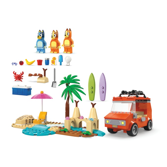 LEGO Bluey's Beach & Family Car Trip, , large