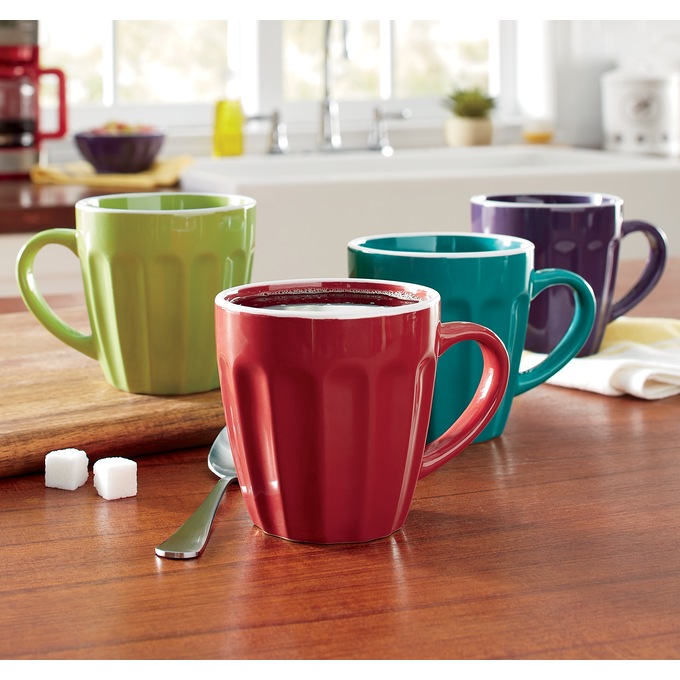 Set of 4 Assorted Mug Set, , large