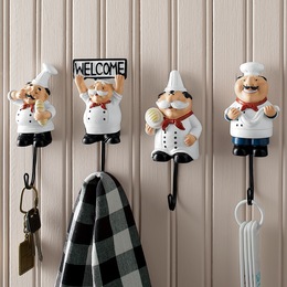 4-Piece Chef Hook Set, , large