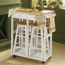 Kitchen Island with Stools, , large