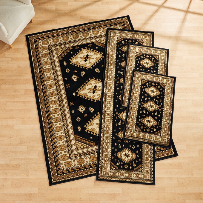 4-Piece Tres Rug Set, , large