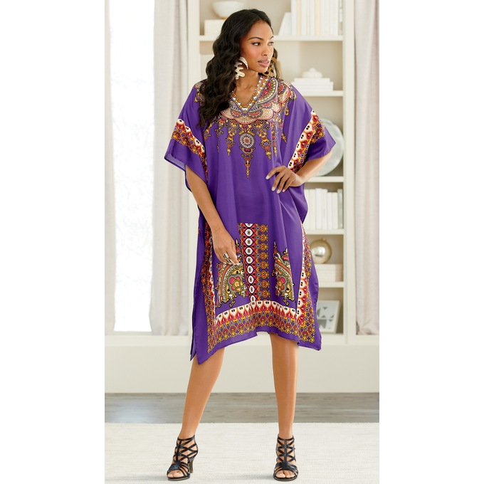 Naveah Short Caftan, , large