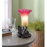 Butterfly and Flower Lamp, , large