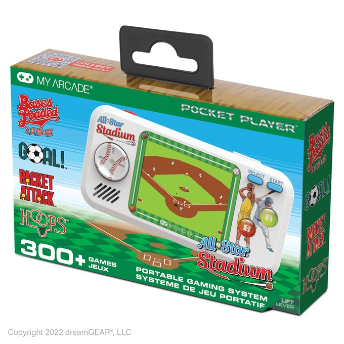 My Arcade Pocket Player Portable Sports Gaming System, , large