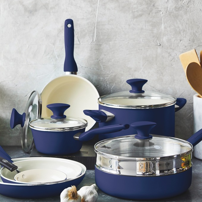 GreenPan Rio 16-Piece Cookware Set, , large