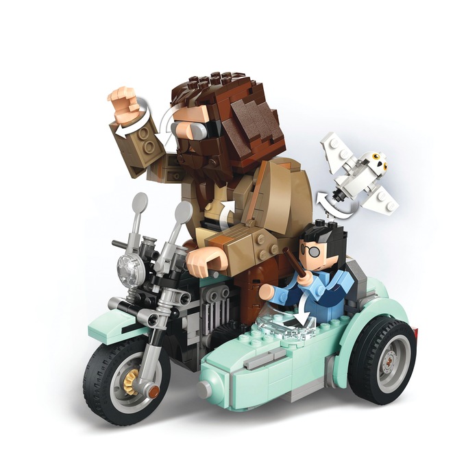 LEGO Harry Potter Hagrid Motorcycle Ride, , large