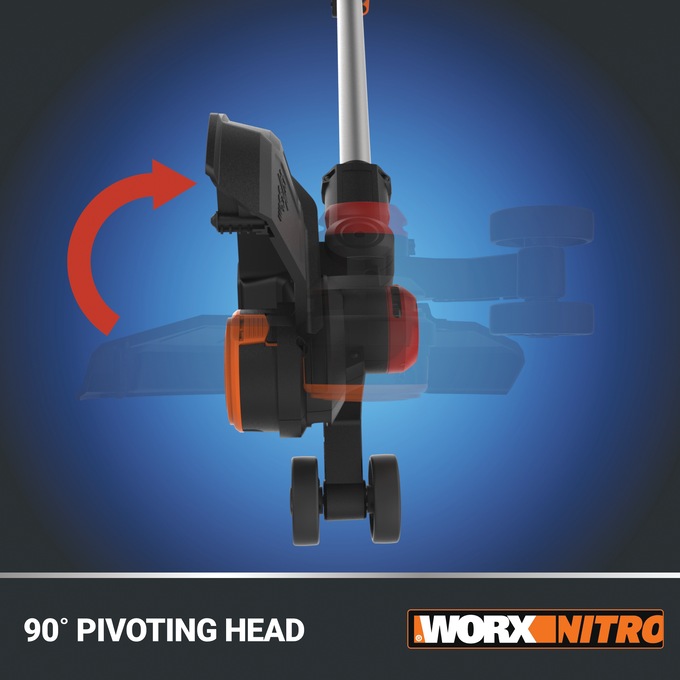 Worx Nitro 20V Brushless 13-Inch Cordless String Trimmer, , large