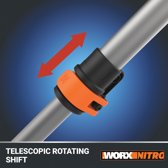 Worx Nitro 20V Brushless 13-Inch Cordless String Trimmer, , large