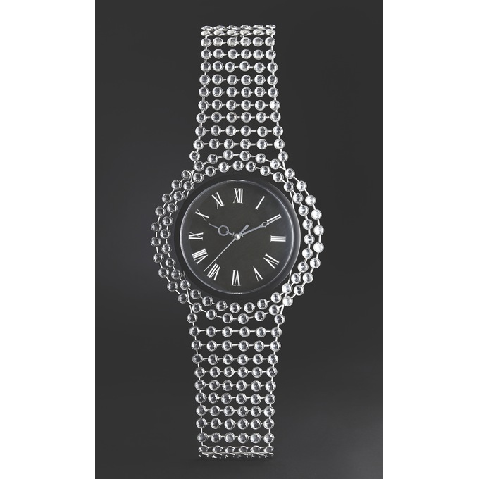 Jeweled Watch Clock, , large