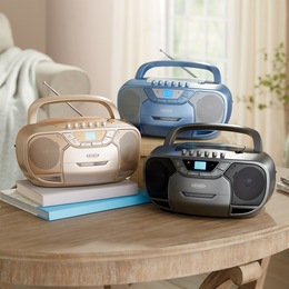 Jensen Portable Cassette Player, , large