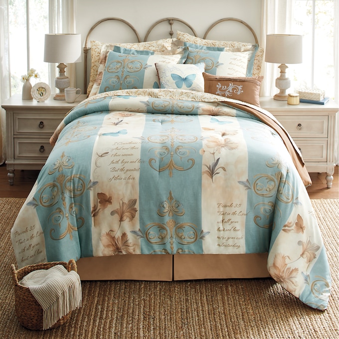 Harmony 10-Piece Comforter Set, , large