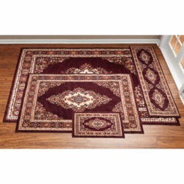 4-Piece Cathedral Rug Set, , large
