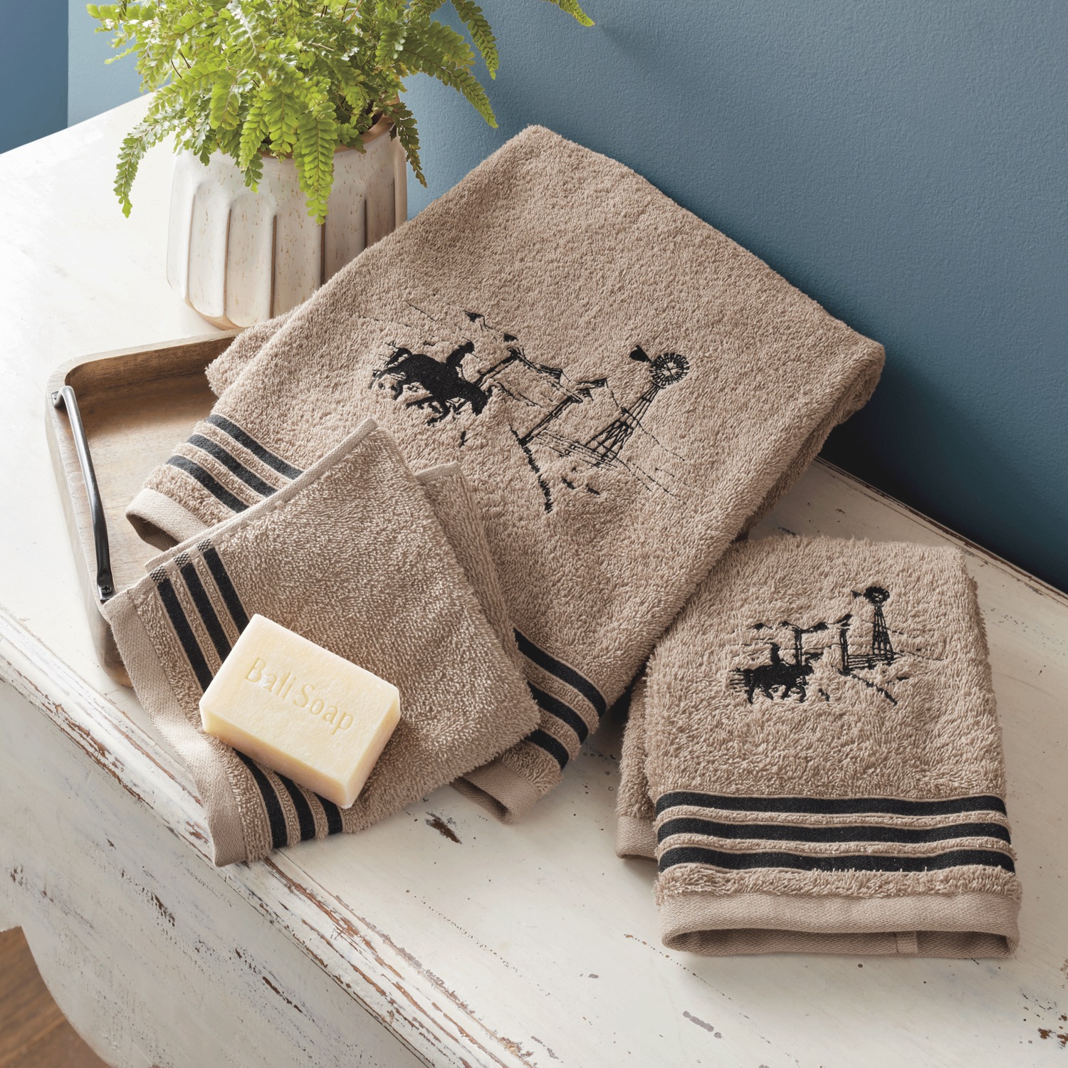 Ranch 3-Piece Towel Set | Seventh Avenue