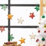 Lit 3-D Star Garland, , large