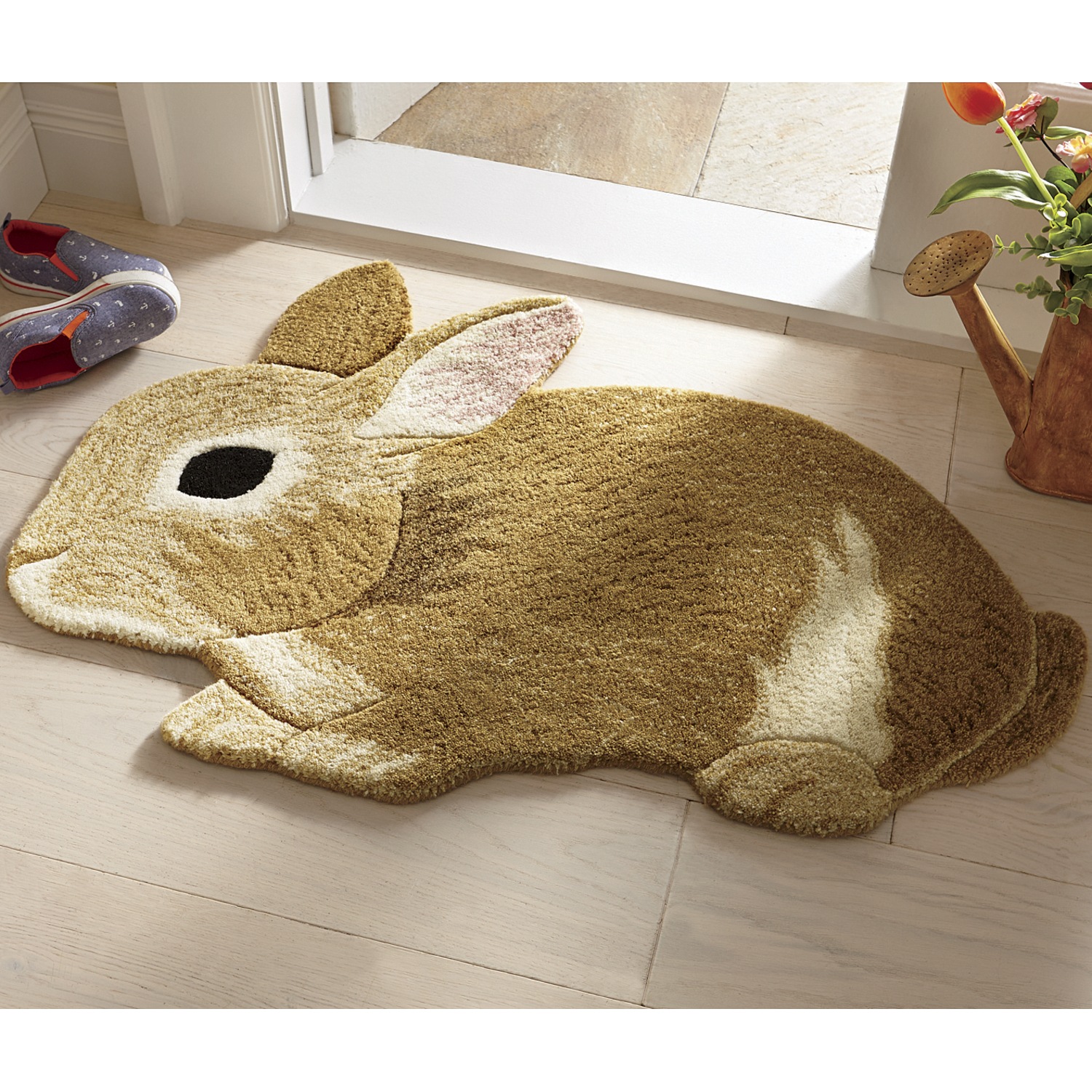 Rabbit Cutout Rug 2