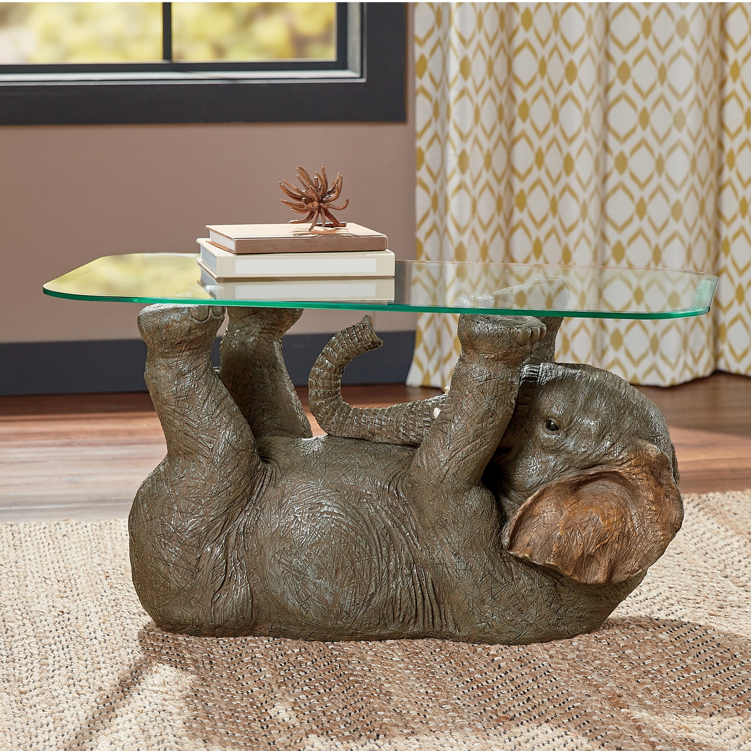 Elephant Coffee Table Seventh Avenue