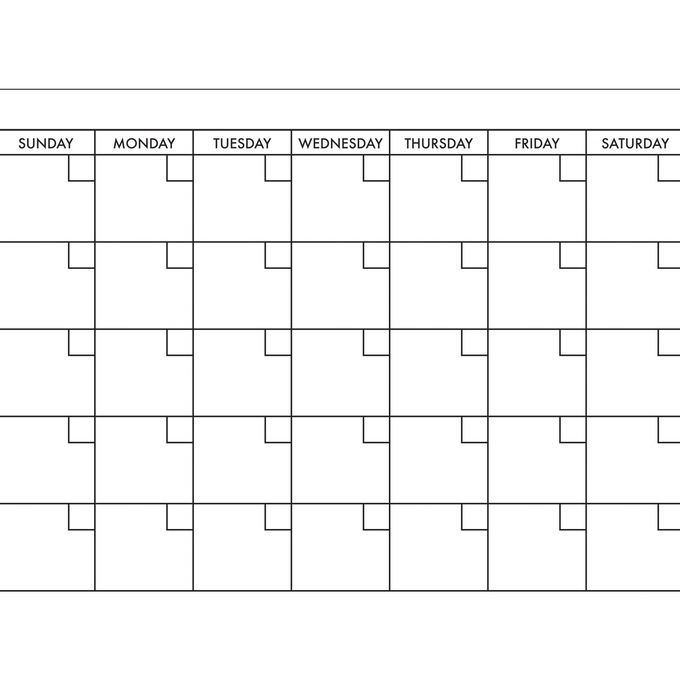 Roommates Peel & Stick Wall Calender, , large