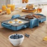 Buy Both & Save: Bella Waffle Maker and Griddle, Surf, large