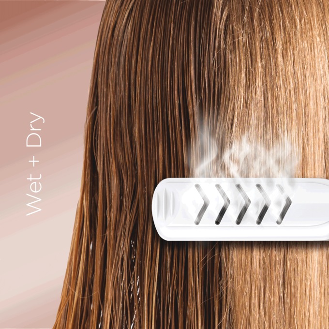 Conair 1.25" Wet Dry Hair Straightener, , large