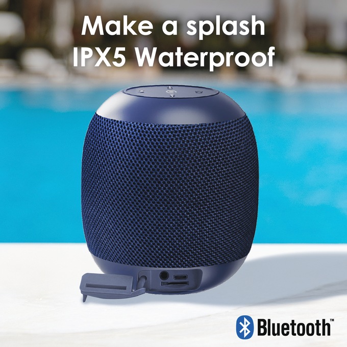 Core Innovations Portable Bluetooth Barrel Speaker, , large