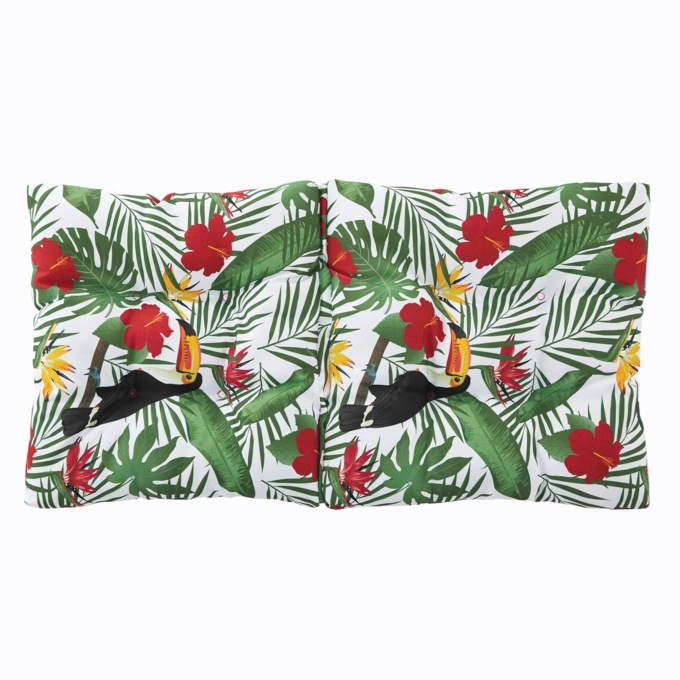Patio Chair Cushion, Toucan, large