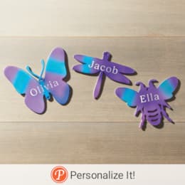 Set of 3 Lovebugs Name Chimes, , large