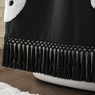 Tufted Chenille Halloween Shower Curtain, , large