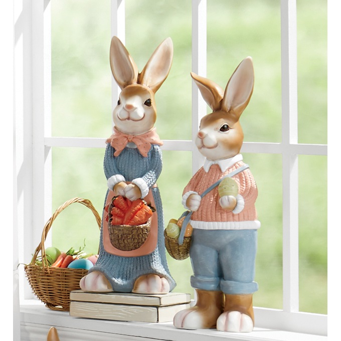 Choose Mom or Dad Bunny Family, , large