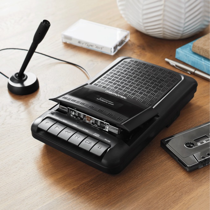 Memorex Retro Cassette Player & Recorder, , large