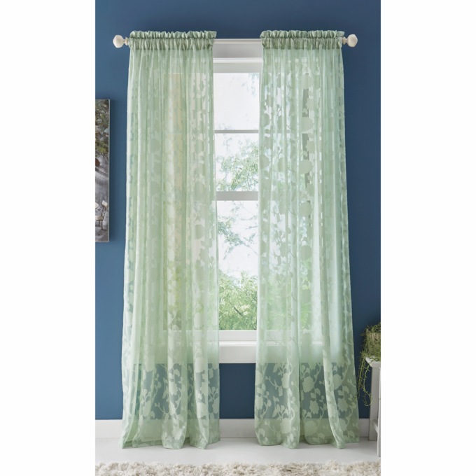 Abby Sheer Lace Panel, , large