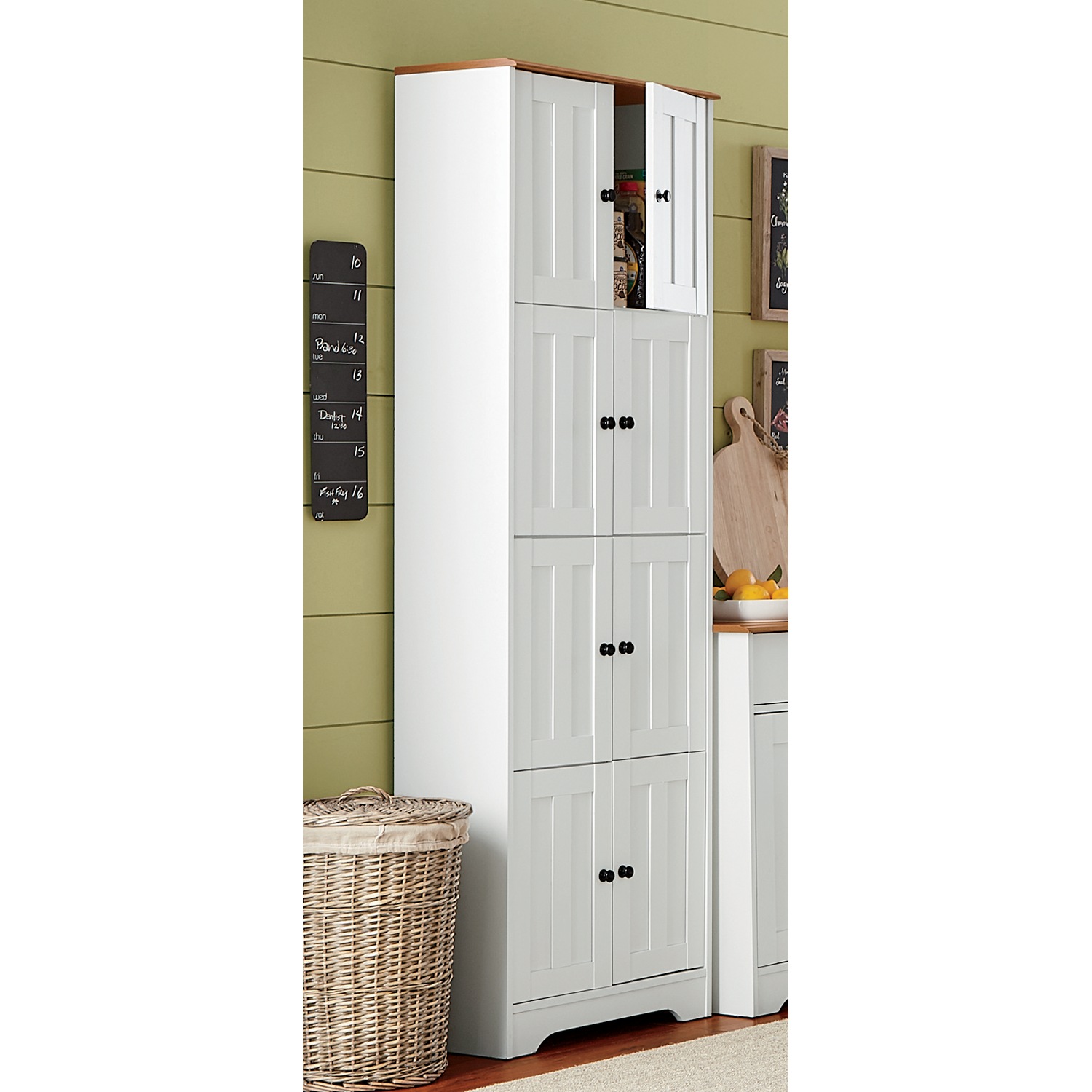 Katie 8-Door Tall Cabinet | Seventh Avenue