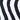 Wavy Shag Rug, Black White, swatch