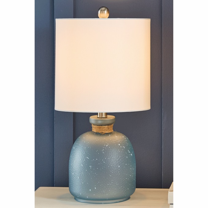 Nova Table Lamp, Blue, large