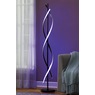 LED Twist Floor Lamp, Black, large