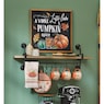 Shelf with Sliding Hooks, , large