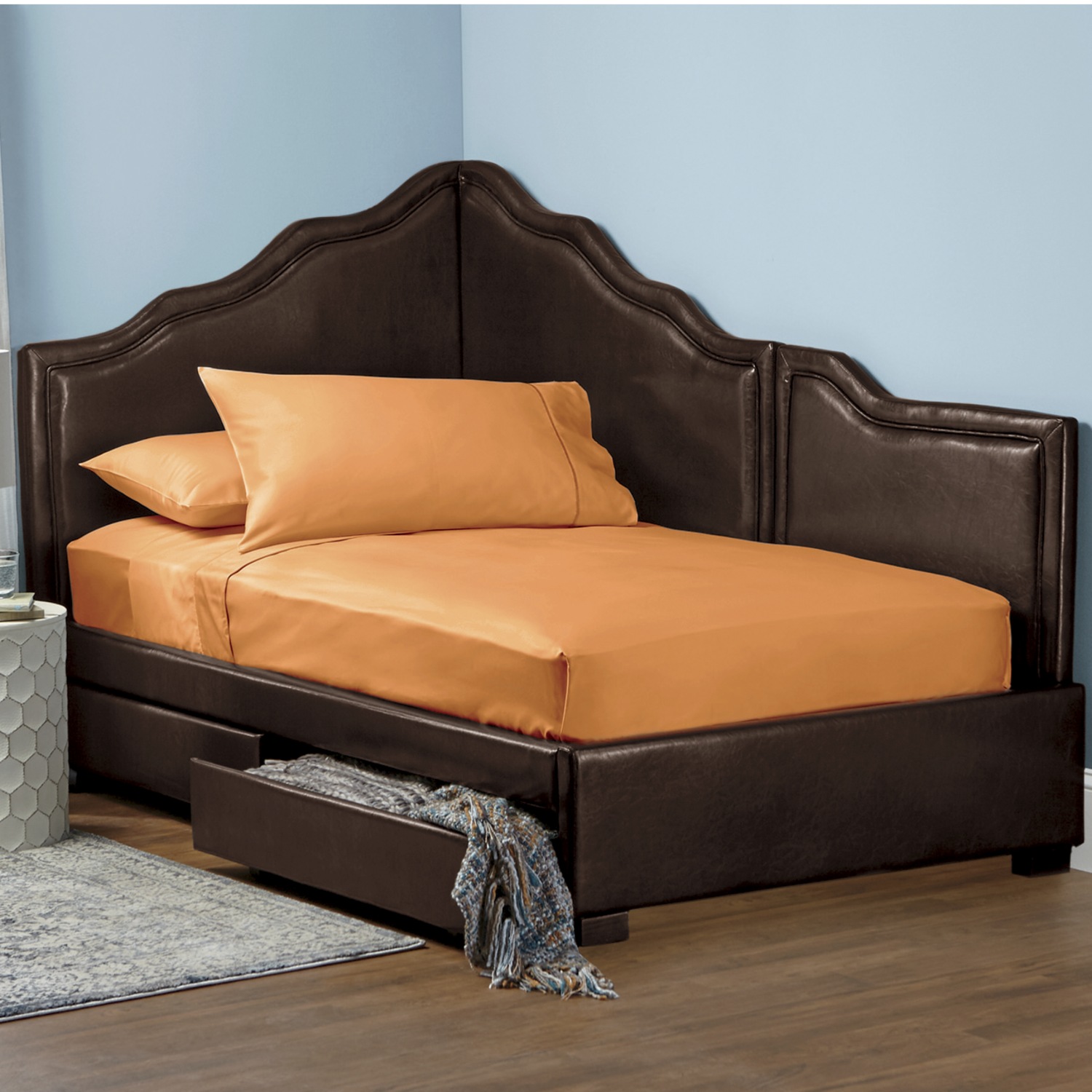 Corner Storage Bed Seventh Avenue Learn how with these easy to follow step by step tutorials. corner storage bed