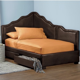 Corner Storage Bed, , large