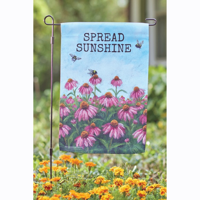 Flower Garden Flag, , large