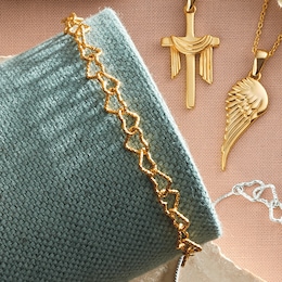 Adjustable Heart Bracelet, , large